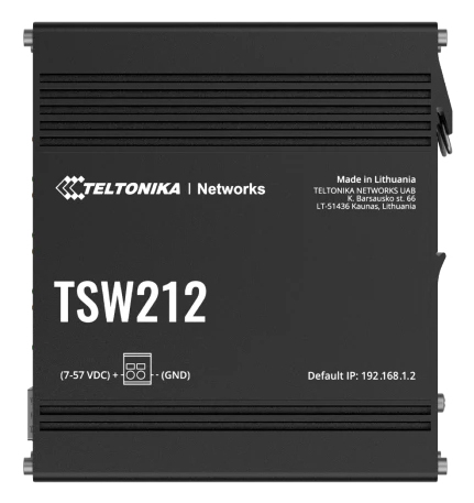 TSW212 Managed Network Switch thumbnail