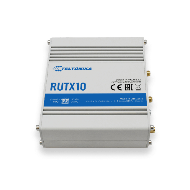 EU Product - RUTX10 Ethernet Router - Router - WLAN thumbnail