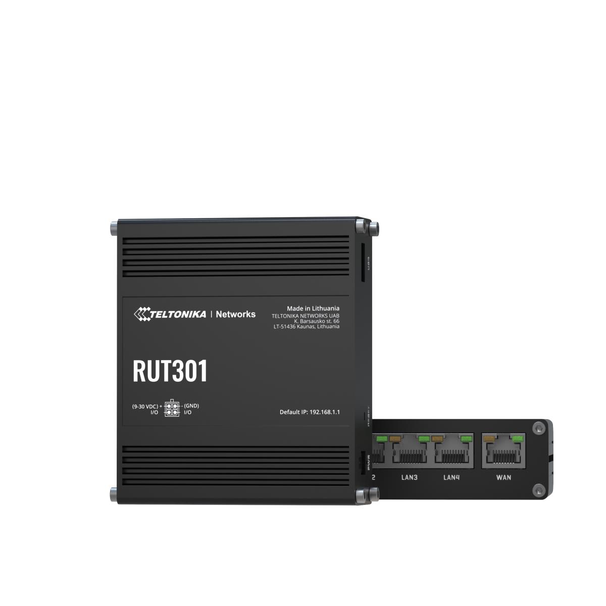 EU Product - RUT301 Ethernet Router - Router - 0.1 Gbps thumbnail