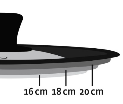 Xavax Uniwersalna pokrywka na garnek 16-20 cm ma+?a thumbnail