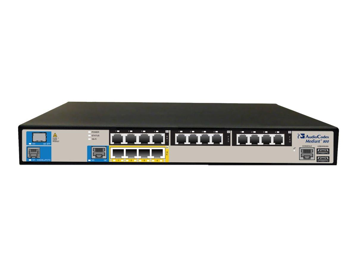 EU Product - Mediant 800B with 2 E1/T1 and 4 FXS - Gateway - 0.1 Gbps thumbnail