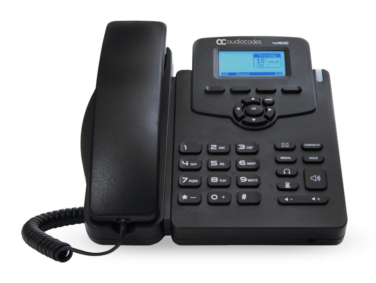 IP405HDEG IP PHONE POE BLK thumbnail