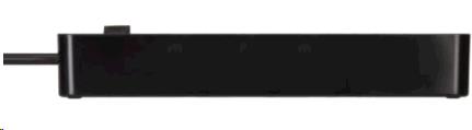 EU Product - Steckdosenleiste  Ecolor 4x+USB schwarz 1.5m thumbnail