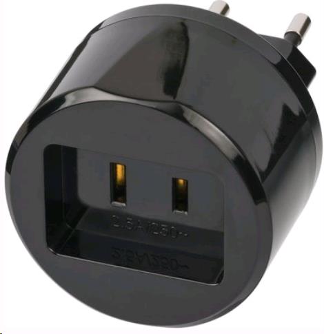 EU Product - Adapter Travel Stecksystem US/Aufsatz DE 2,5A thumbnail