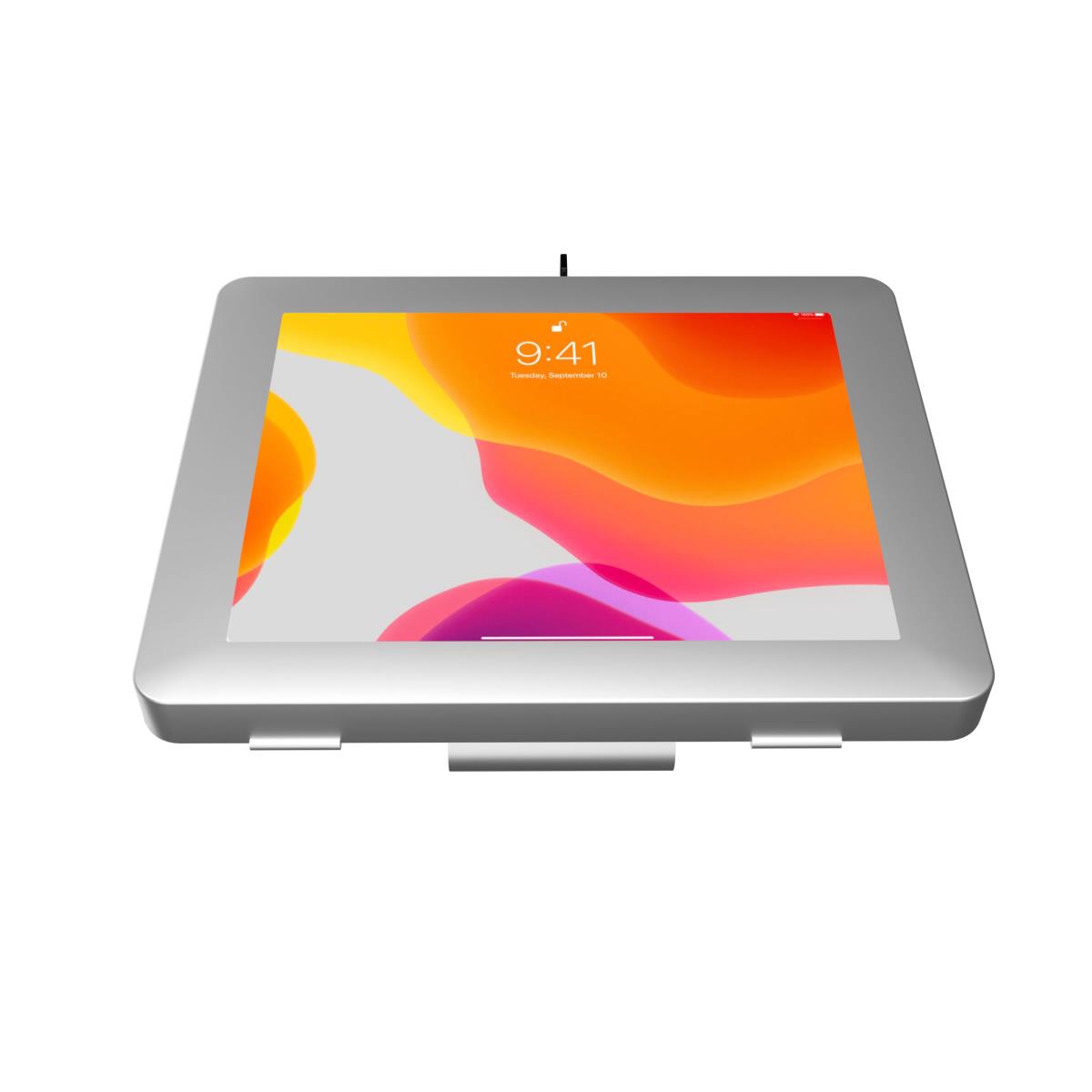 Curved Stand Wall Mount With Paragon Enclosures (silver) thumbnail