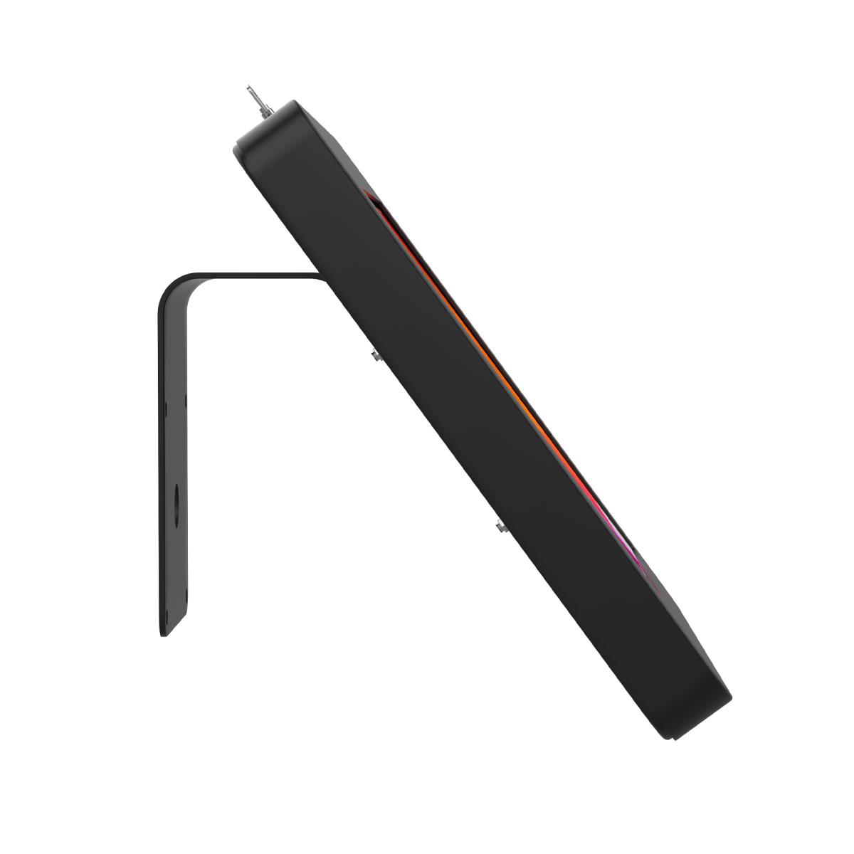 Curved Stand Wall Mount With Paragon Enclosures (black) thumbnail