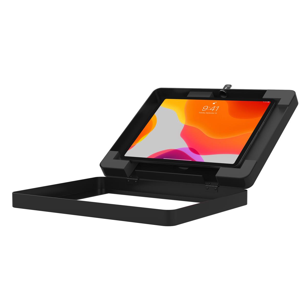 Curved Stand Wall Mount With Paragon Enclosures (black) thumbnail