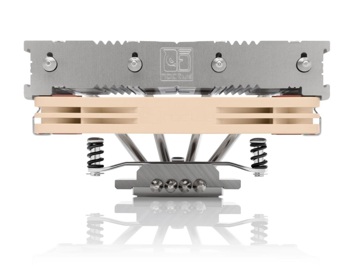 NH-L12S computer cooling system Processor Cooler 12 cm Beige, Nickel thumbnail