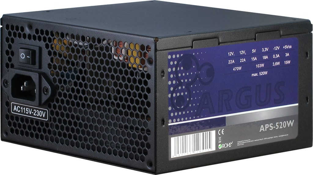 EU Product - 520W Inter-Tech Argus APS-520W thumbnail
