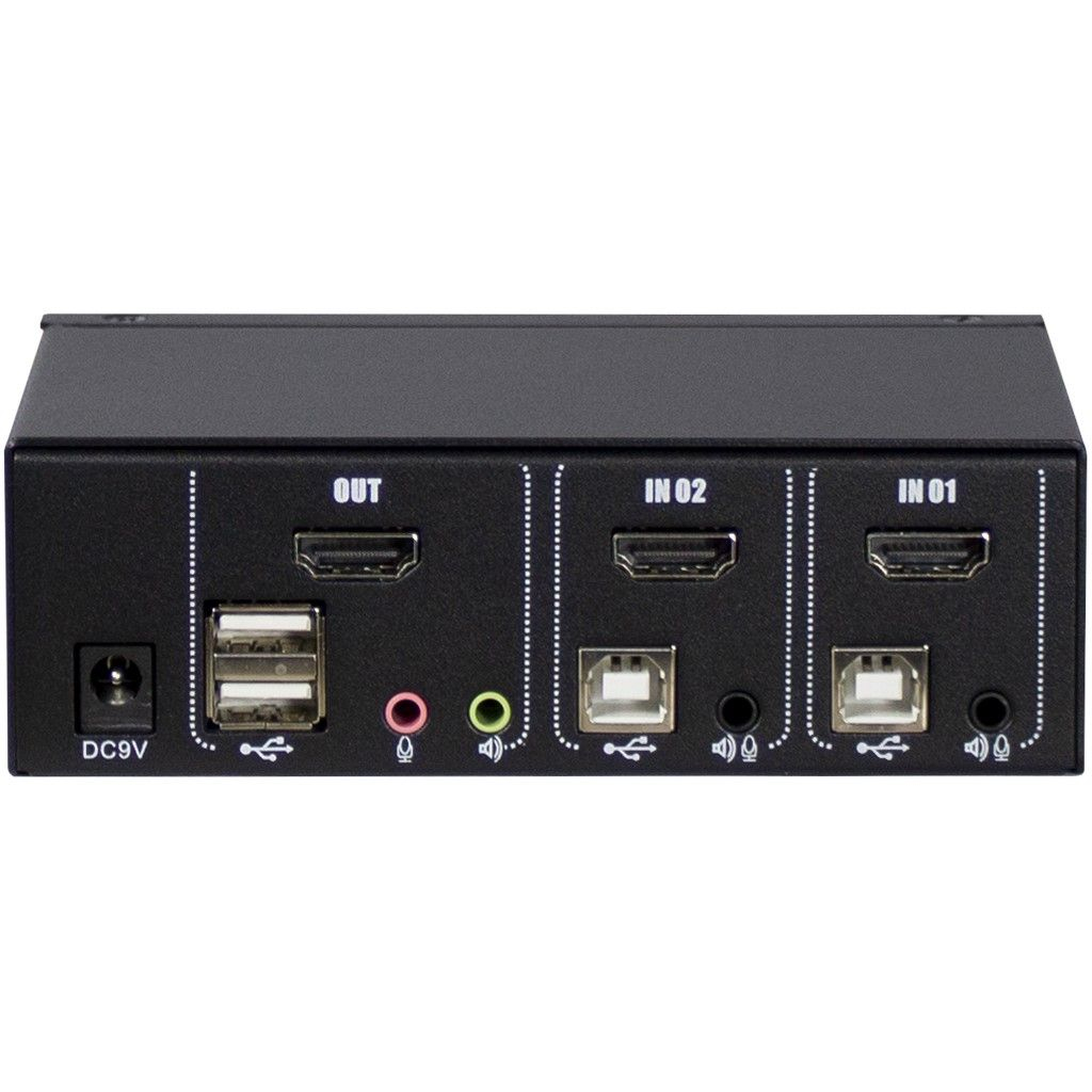 EU Product - KVM Switch AS-21HA HDMI, 2 Port, Metall thumbnail