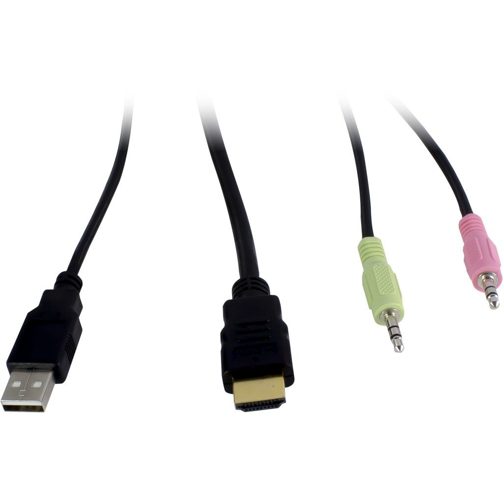 EU Product - KVM Switch AS-21HA HDMI, 2 Port, Metall thumbnail