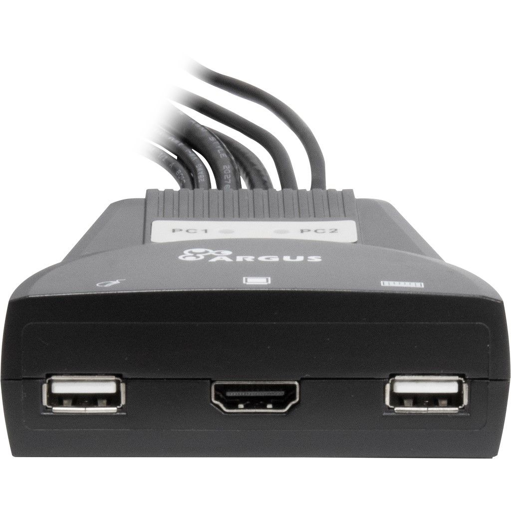 EU Product - KVM Switch LS-21HA HDMI, 2 Port, Kunststoff retail thumbnail