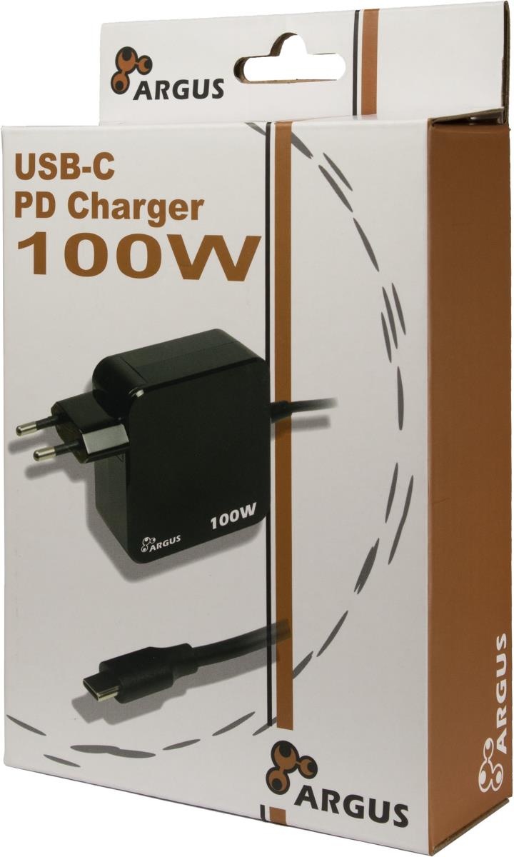 EU Product - Stecker-Netzteil PD-2100 100W USB-C schwarz thumbnail