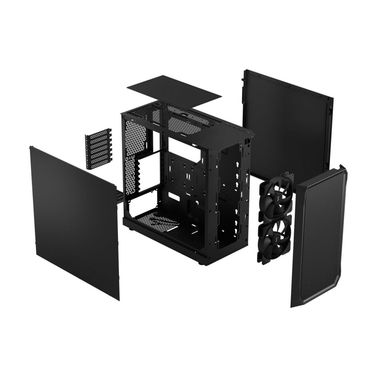 FOCUS 2 BLACK SOLID CASE ATX thumbnail