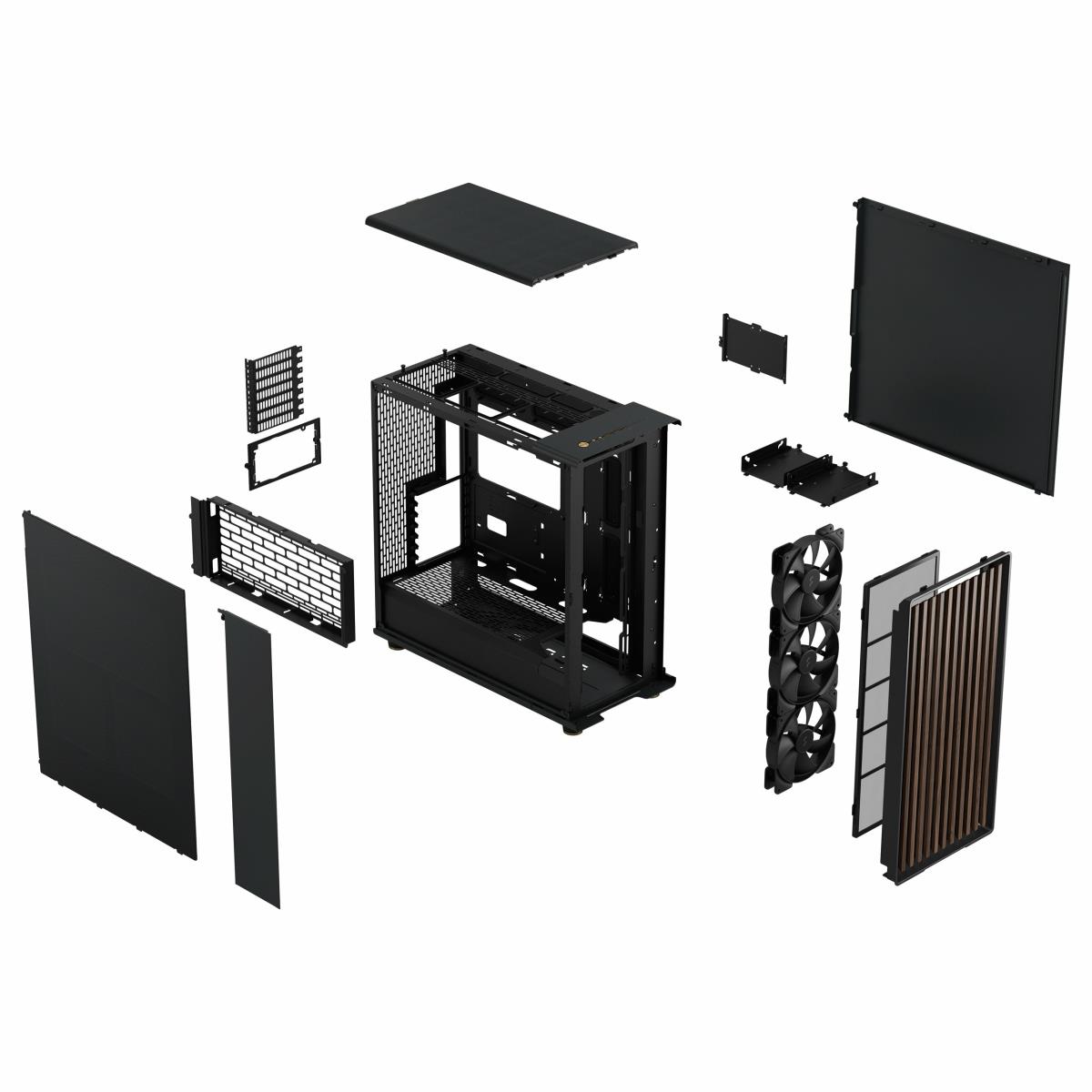 NORTH XL CHARCOAL BLACK SOLID thumbnail