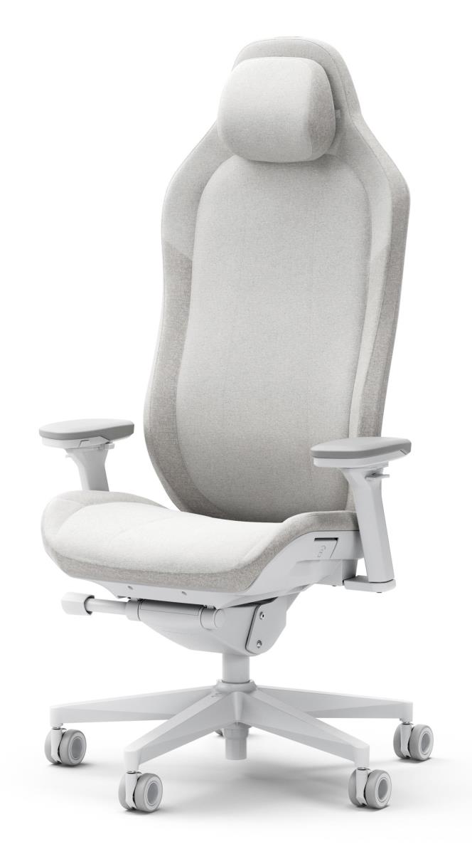 Fractal Design Refine PC gaming chair Padded seat White thumbnail
