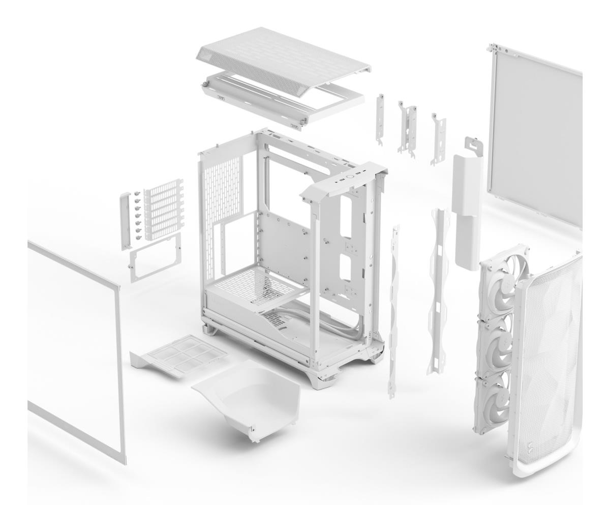 FRACTAL MESHIFY 3  TG CLEAR CASE thumbnail