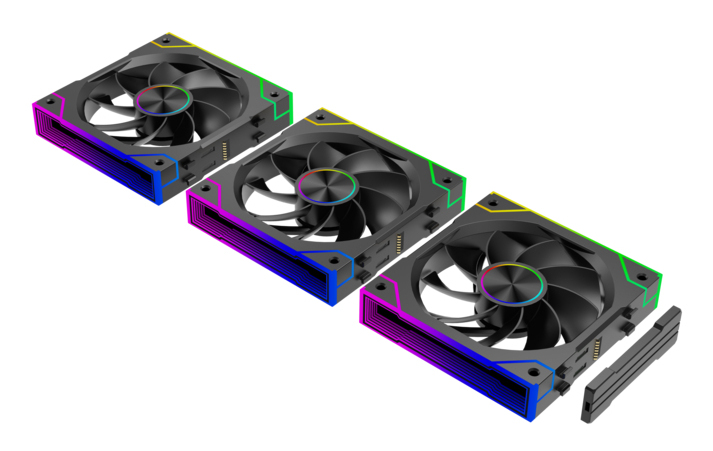 EU Product - L�fter 120*120 Performance A+ REVERSE XPF360R.ARGB thumbnail