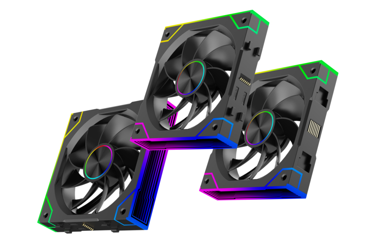 EU Product - L�fter 120*120 Performance A+ REVERSE XPF360R.ARGB thumbnail