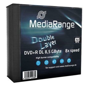 EU Product - DVD+R 8.5GB   5pcs Pack Double Layer 8x Slim thumbnail