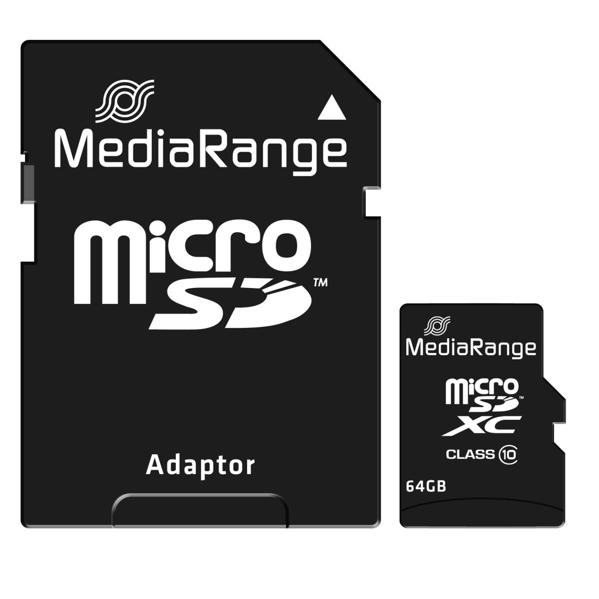 EU Product - SD MicroSD Card 64GB SD CL.10 inkl. Adapter thumbnail