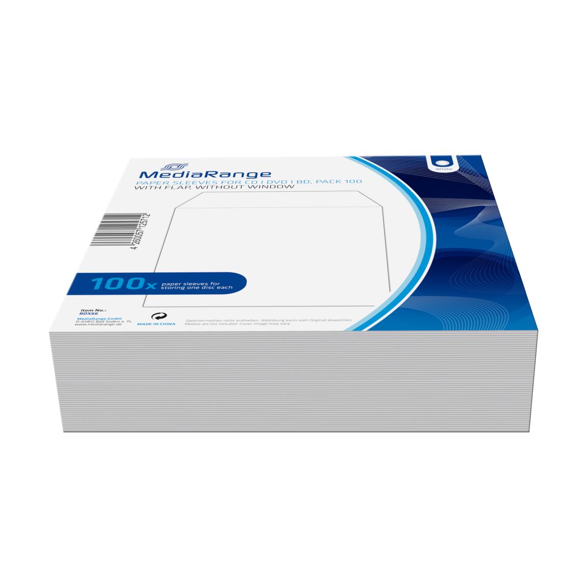 EU Product - CD Paperbag 100pcs,ohne Fenster, Retailpack thumbnail