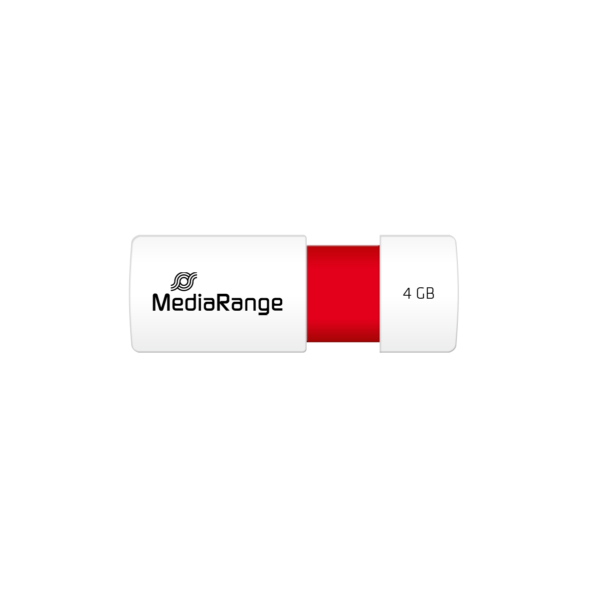 EU Product - USB-Stick  4GB USB 2.0 Slider red thumbnail