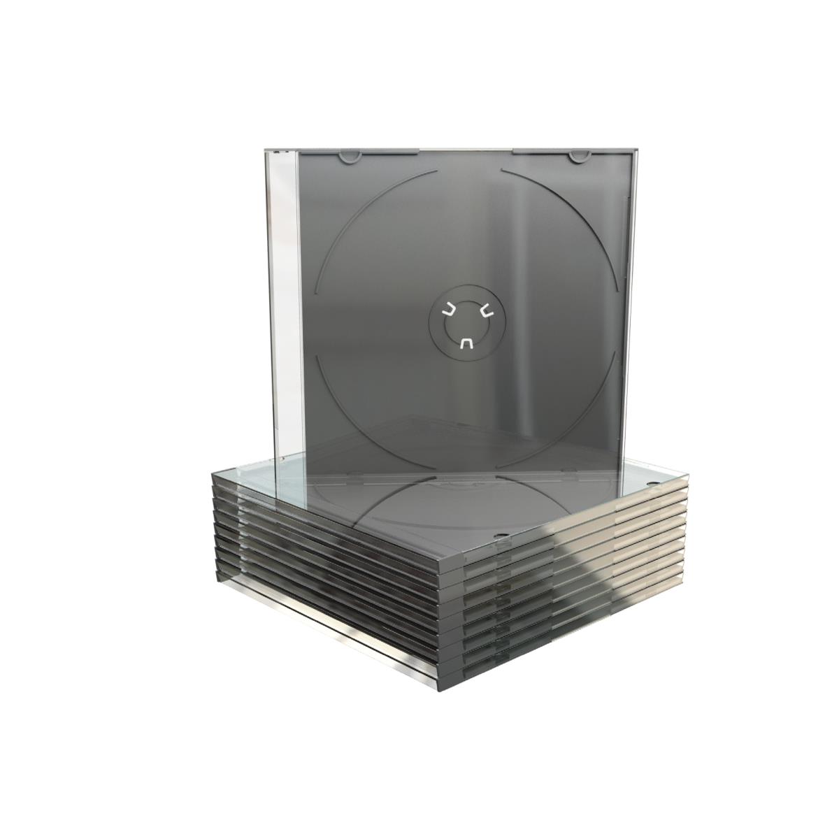 EU Product - CD Leerbox 100pcs SlimCase black thumbnail
