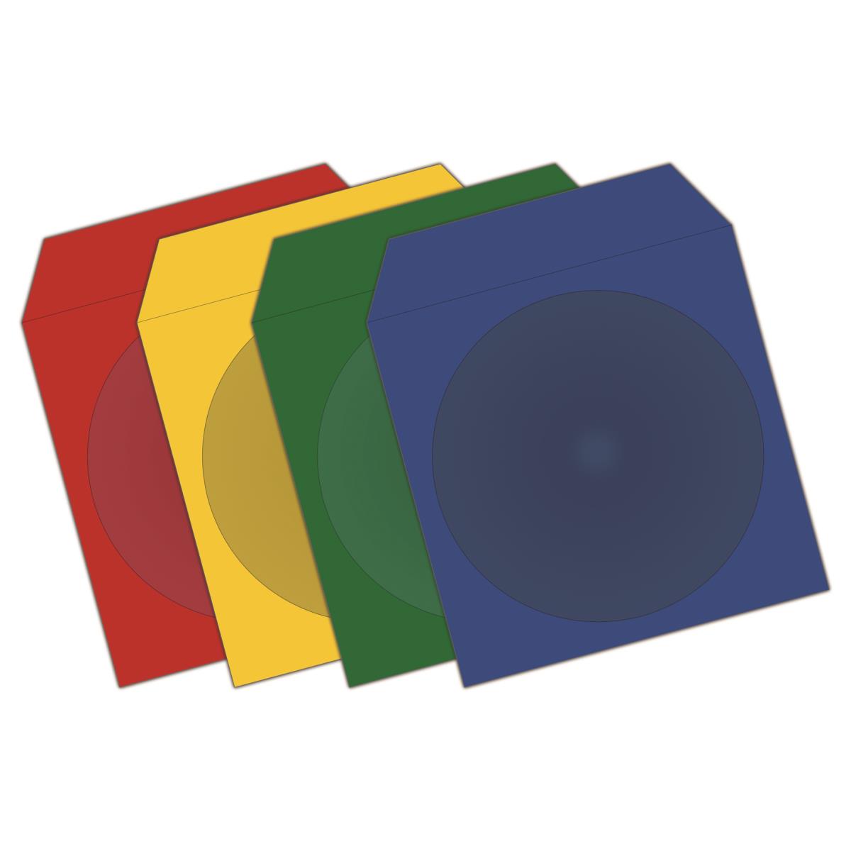 EU Product - CD Paperbag Colorpack 100pcs mit Fenster thumbnail