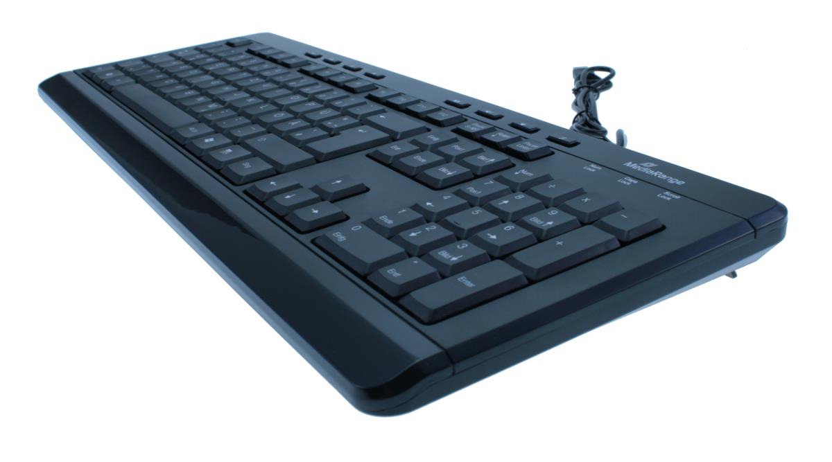 EU Product - Tastatur Multimedia Keyboard black 8 Sondertasten thumbnail