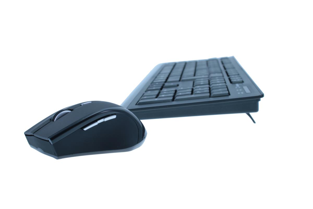 EU Product - Tastatur schnurlos inkl. 5 Tasten Maus wireless thumbnail