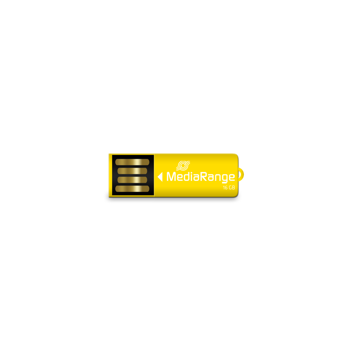 EU Product - USB Nanostick 16GB m. Klammerfunktion gelb thumbnail