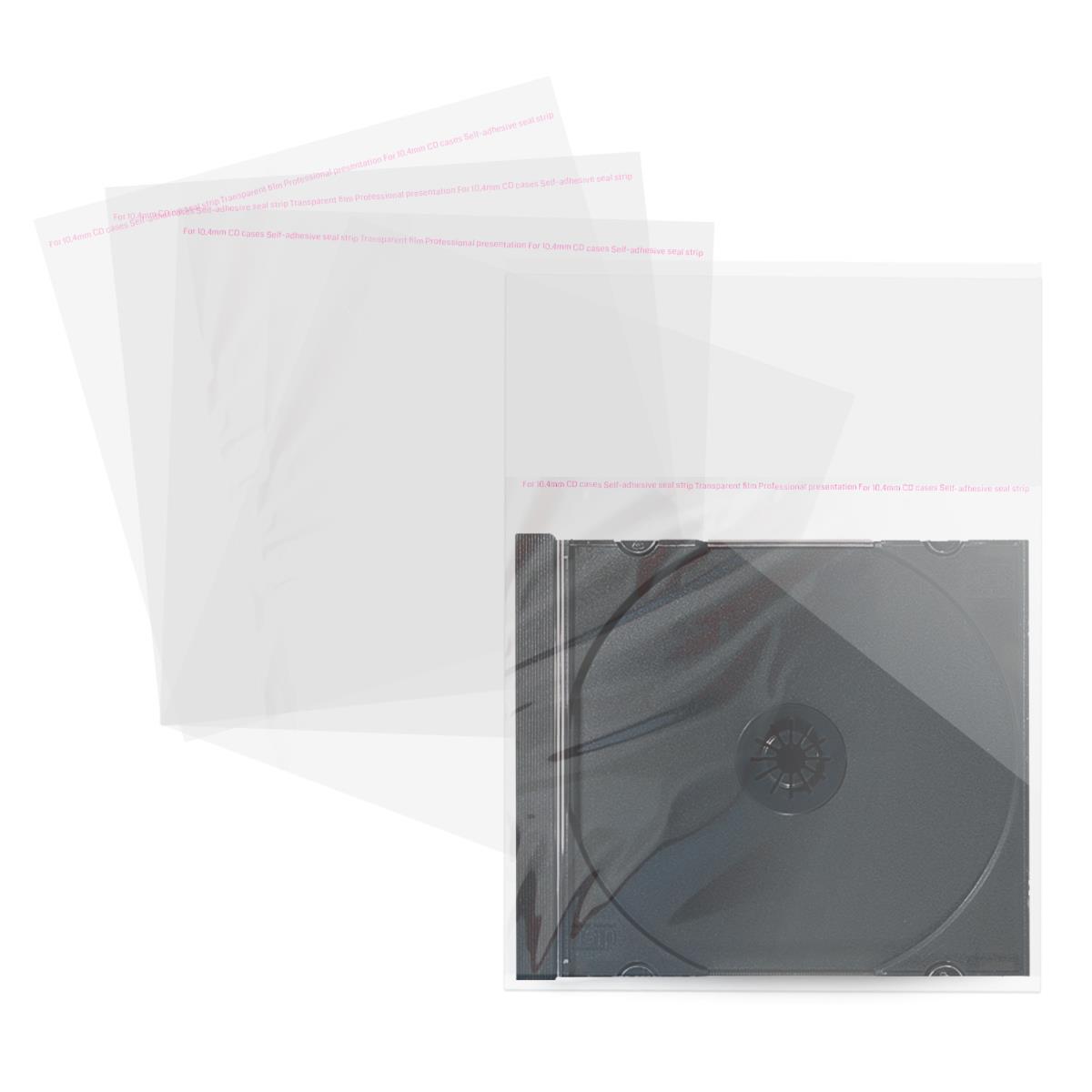 EU Product - CD H�llen 100pcs Folientaschen 10.4mm transparent thumbnail