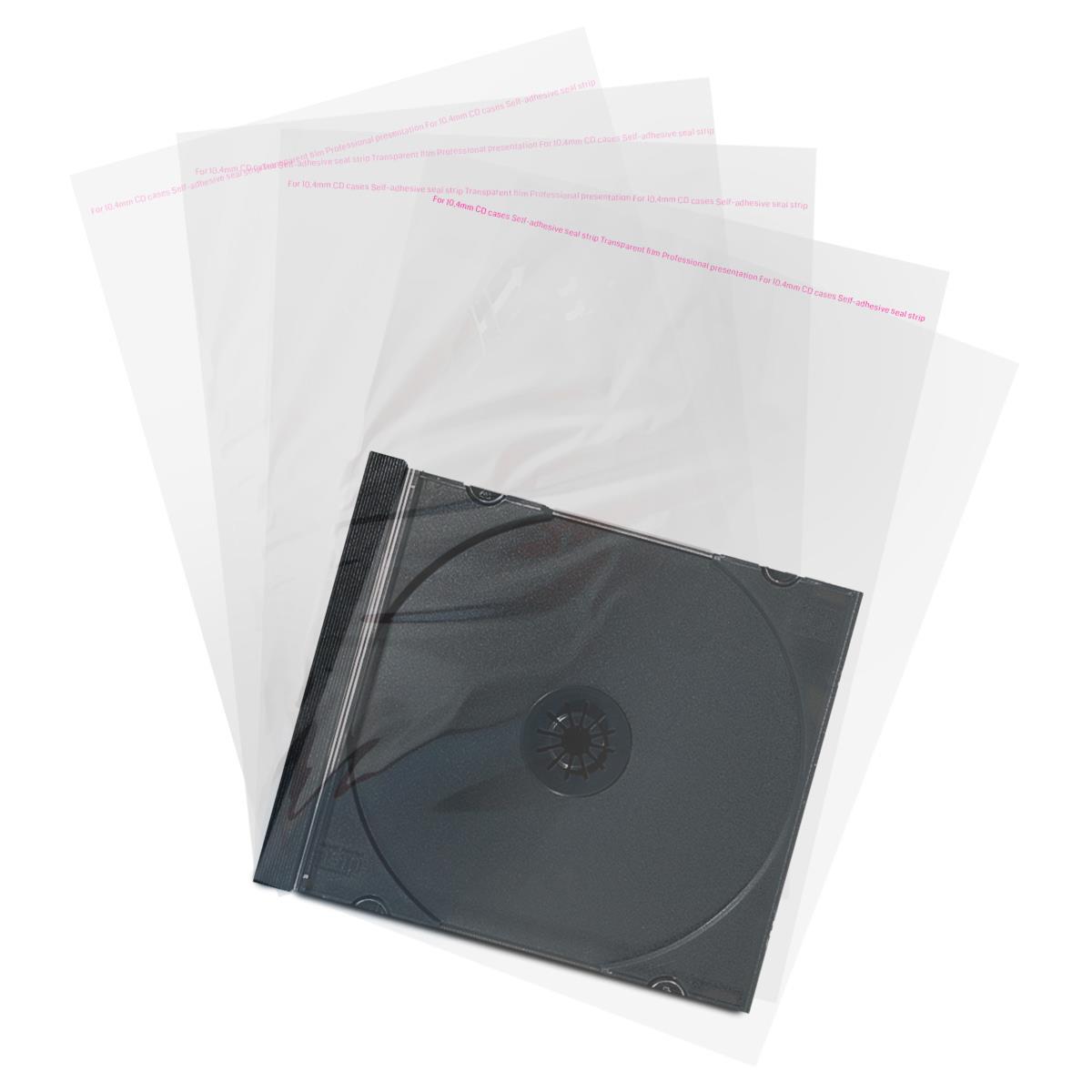 EU Product - CD H�llen 100pcs Folientaschen 10.4mm transparent thumbnail