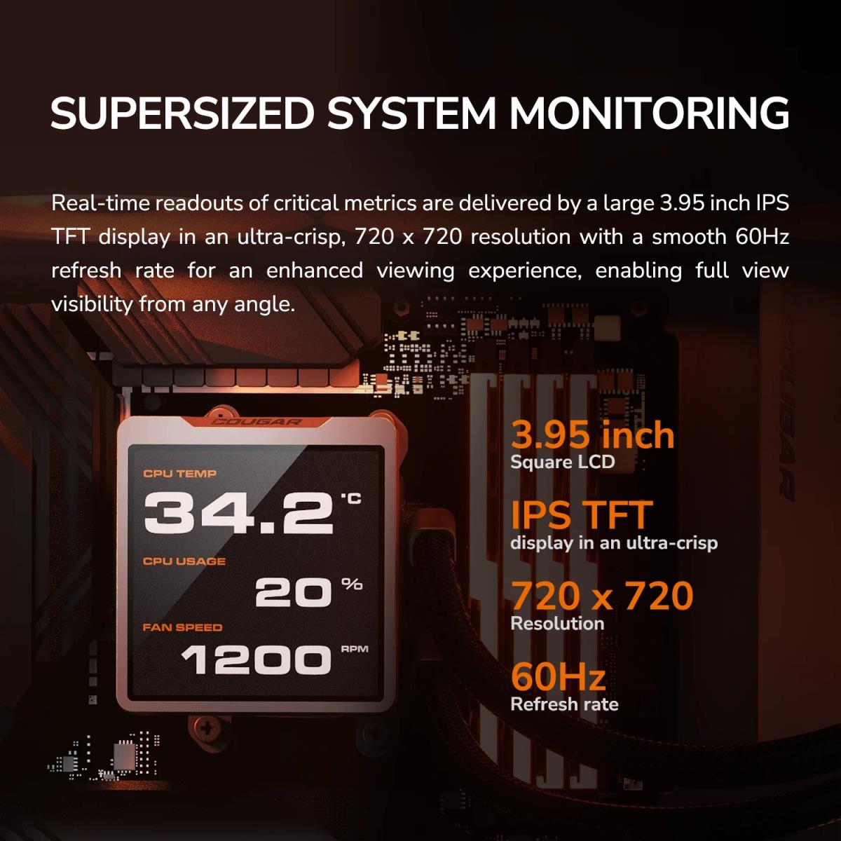 EU Product - CPU Wasserk�hlung Poseidon Vistek Pro 360,ARGB,Wei� thumbnail