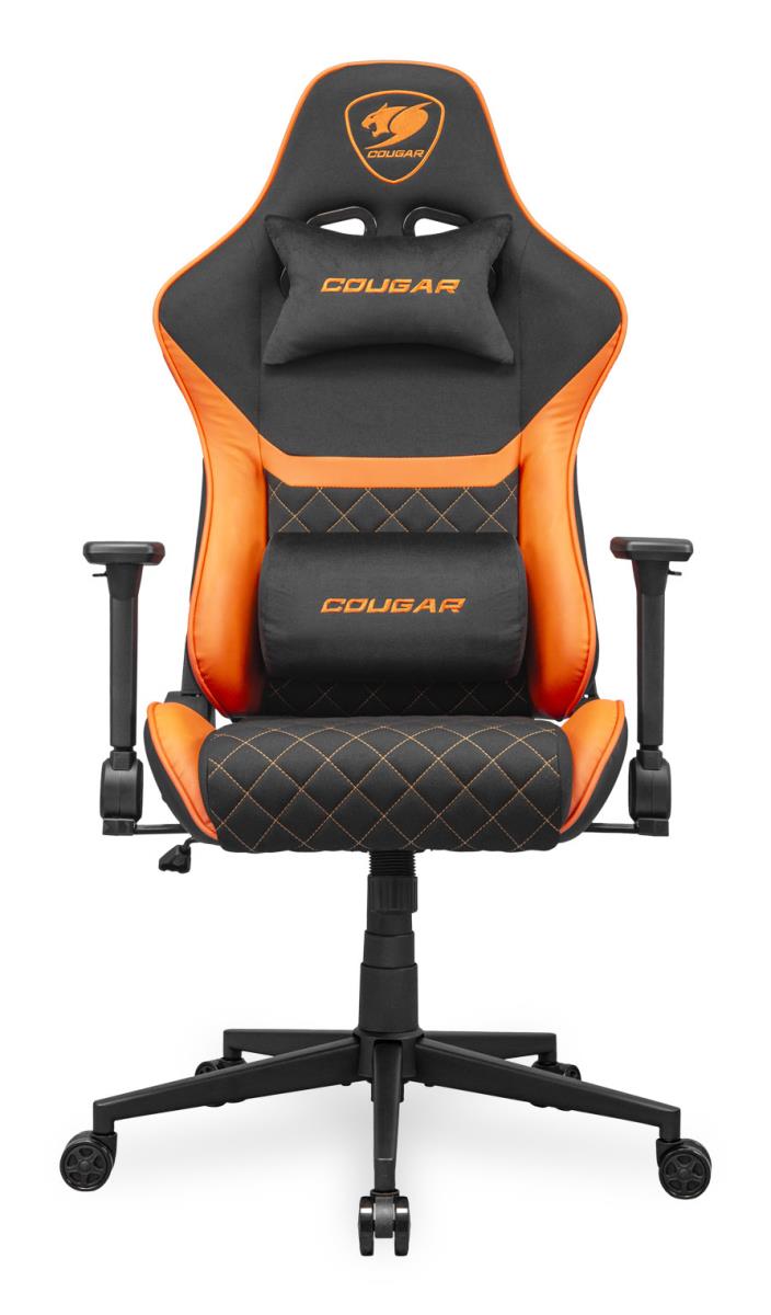 EU Product - Gaming-Stuhl Armor One V2 F, PVC/Stoff,Schwarz/Orange thumbnail