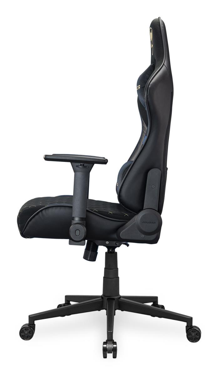 EU Product - Gaming-Stuhl Armor One V2 Gold F, PVC/Stoff, Schwarz thumbnail