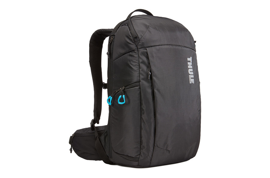 Camera-lens-tripod-tablet Backpack Black 15.6in thumbnail
