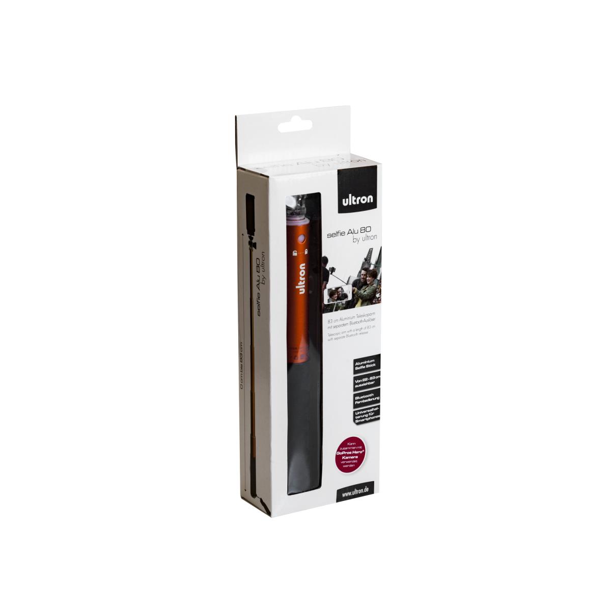 EU Product - Selfie-Stick Alu 80 gold/orange thumbnail