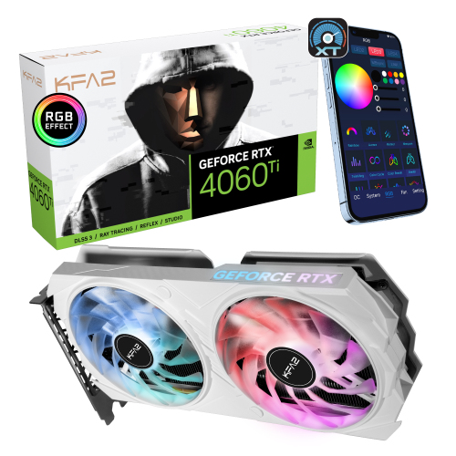EU Product - KFA2 GeForce RTX 4060 Ti EX 1-Click OC NVIDIA 8 GB GDDR6 thumbnail