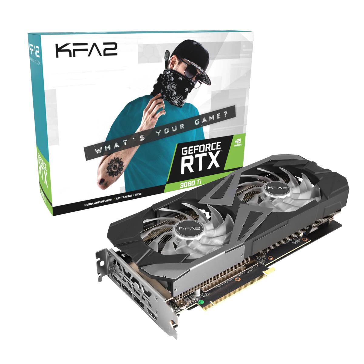 KFA2 GeForce RTX 3060 Ti EX NVIDIA 8 GB GDDR6 thumbnail