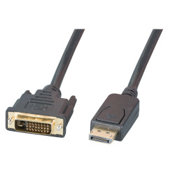 EU Product - DisplayPort/DVI Kabel Stecker A/Stecker A 2m schwarz thumbnail