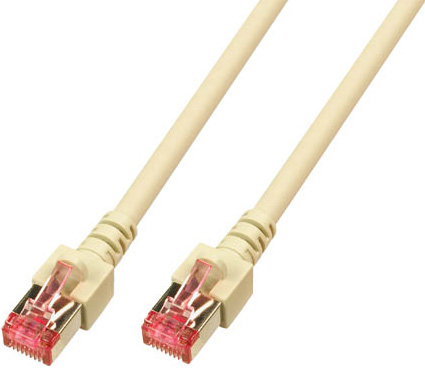 EU Product - RJ45 Patchkabel S/FTP Cat.6 LSZH  5.00m grau thumbnail