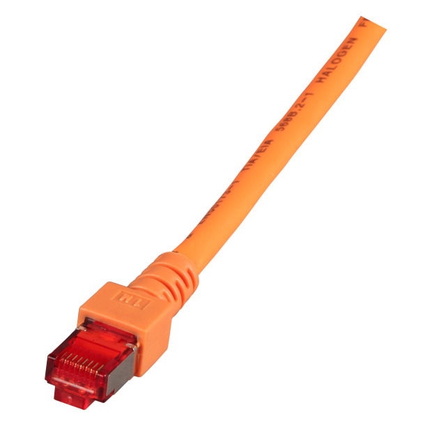 EU Product - RJ45 Patchkabel S/FTP Cat.6A LSZH 20.00m orange thumbnail