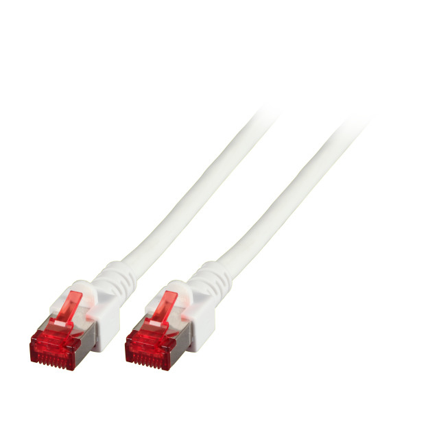 EU Product - RJ45 Patchkabel S/FTP Cat.6 LSZH 30.00m wei� thumbnail
