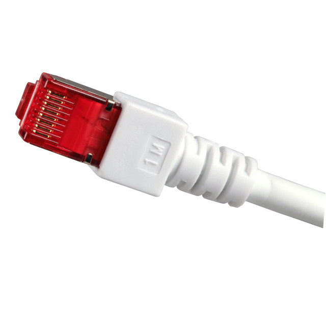 EU Product - RJ45 Patchkabel S/FTP Cat.6 LSZH 30.00m wei� thumbnail
