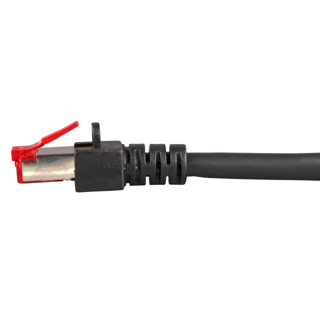 EU Product - RJ45 Patchkabel S/FTP Cat.6 LSZH  7.50m schwarz thumbnail
