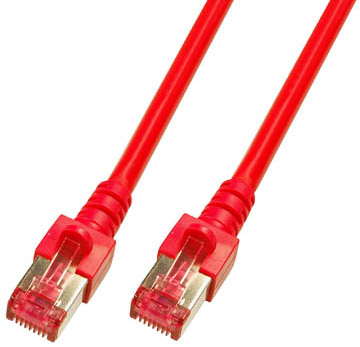 EU Product - RJ45 Patchkabel S/FTP Cat.6 LSZH  0.25m rot thumbnail
