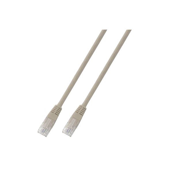 EU Product - RJ45 Patchkabel U/UTP Cat.6 PVC CCA  2.00m grau thumbnail