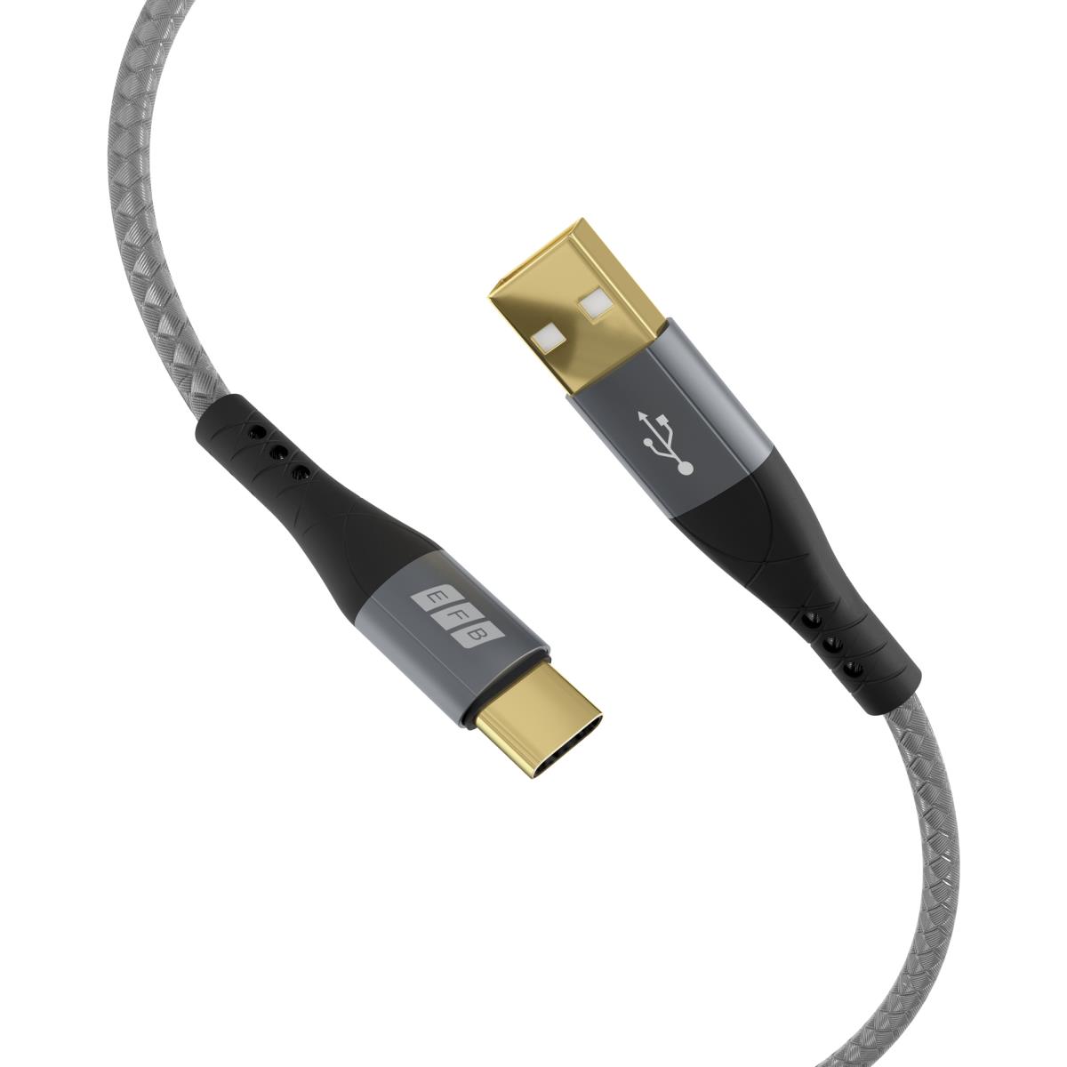 EU Product - USB-A auf USB-C Kabelset 60W QC 3A 2x2m thumbnail